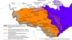 Konfliktus Nagornyban.  Karabahi konfliktus.  Veszélyek Törökország számára
